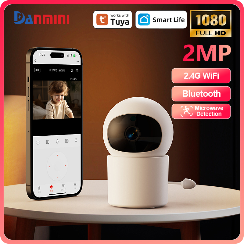 Audio Detect Music - Danmini Tuya Smart 1080P HD Monitor