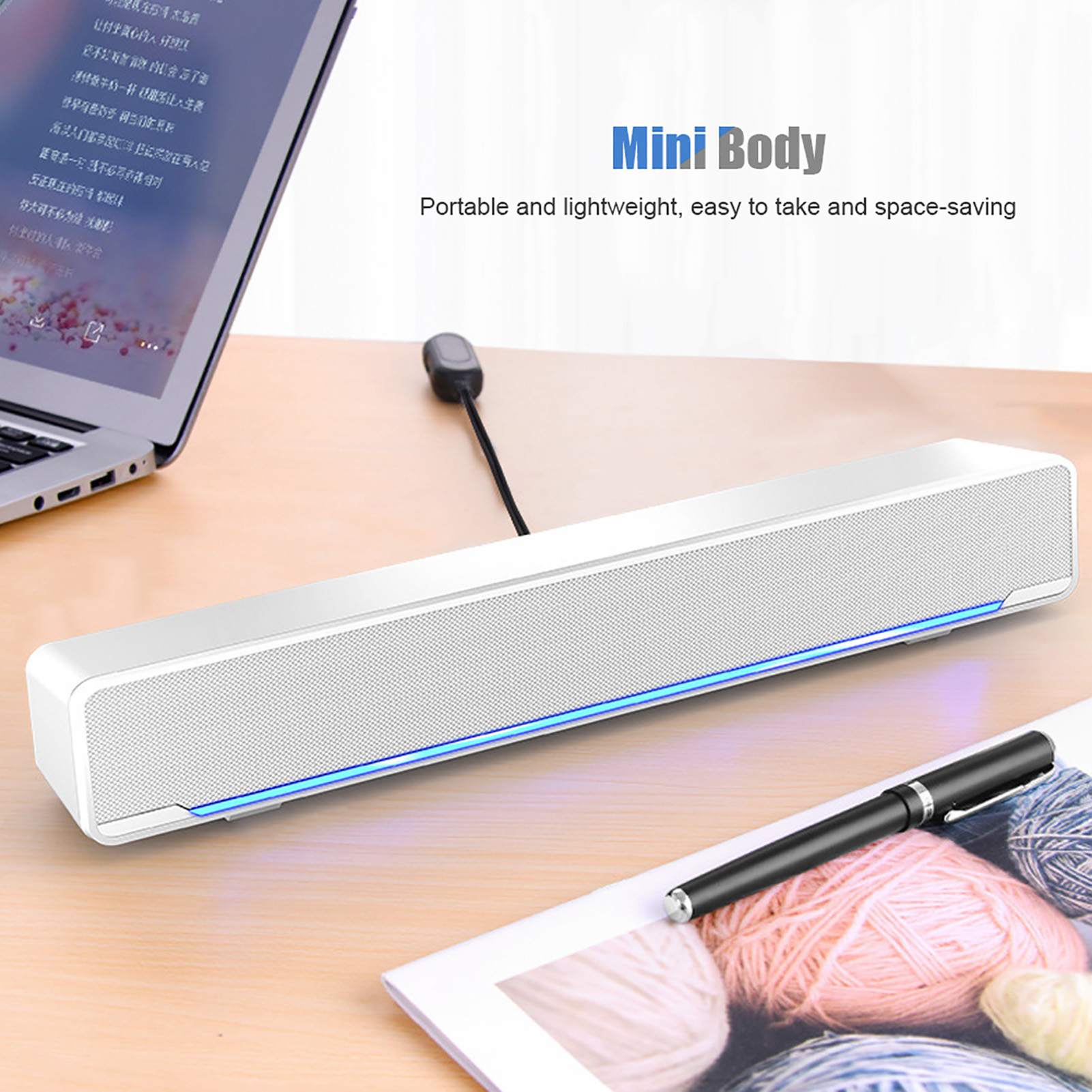 Portable Soundbar USB Wired St – обзор и цена Audio Music Player Pc