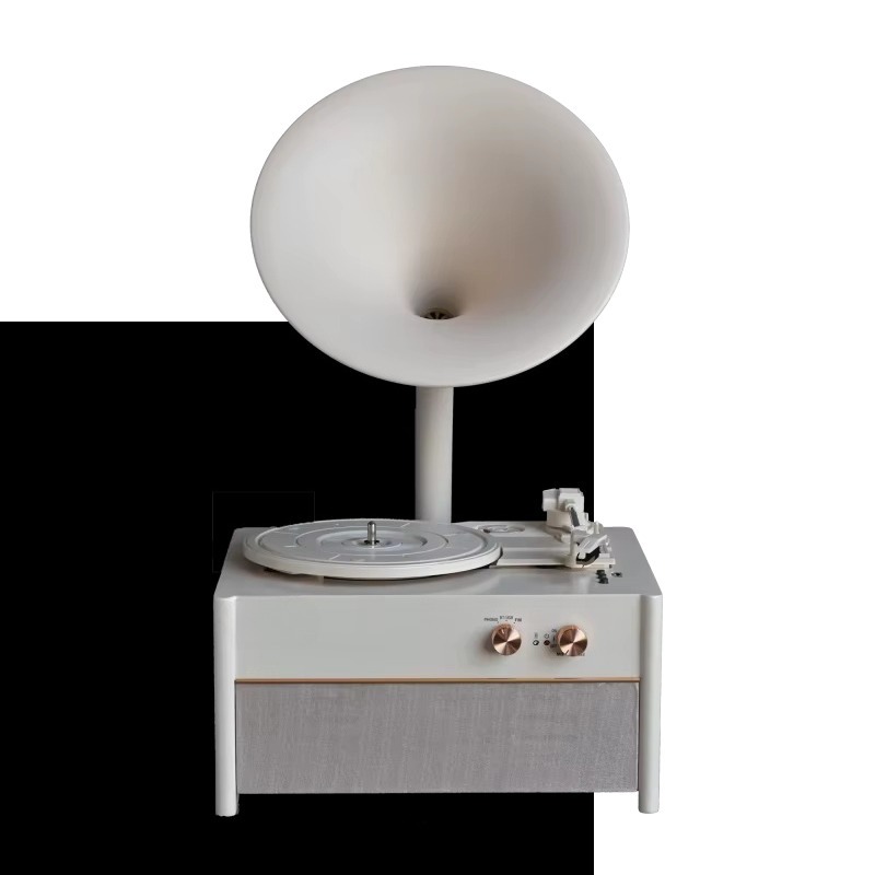 Elegant White Vinyl Record Pla – обзор и цена Audio Music Player Pc