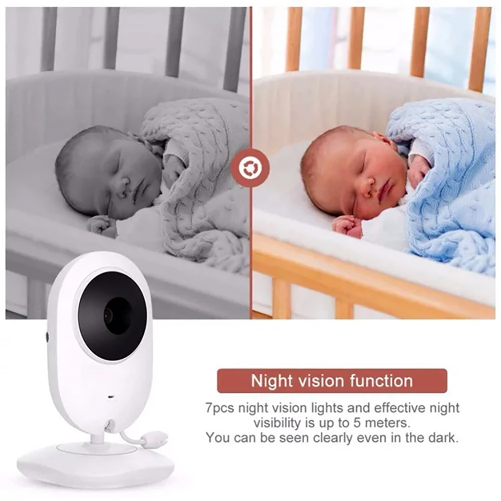 2.8 Inch Video Baby Monitor Ni – обзор и цена Audio Detect Music
