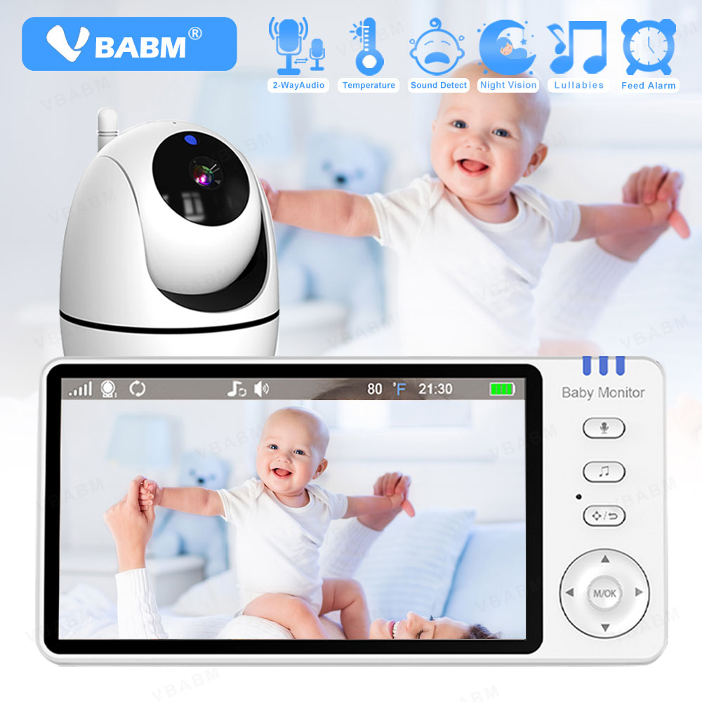 VBABM ABM501 Baby Monitor 5.0  – обзор и цена Audio Detect Music