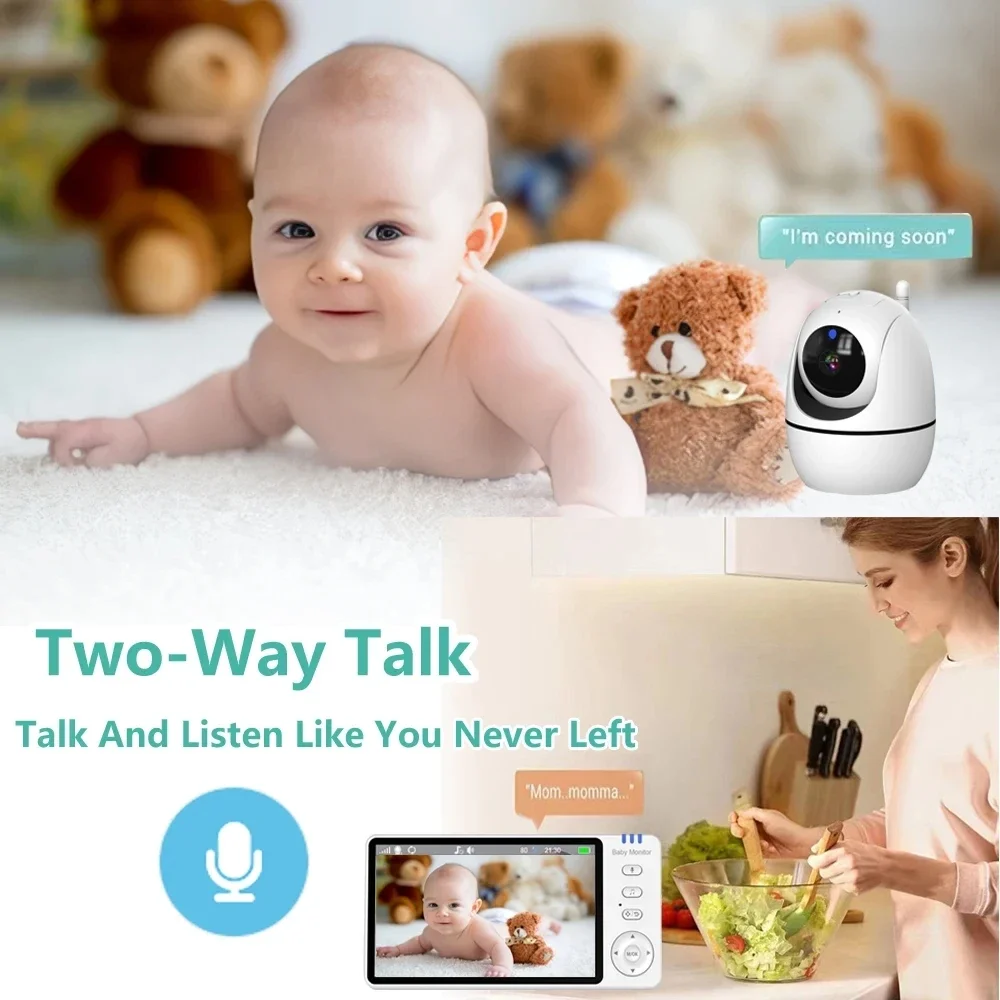 VBABM ABM501 Baby Monitor 5.0  – обзор и цена Audio Detect Music