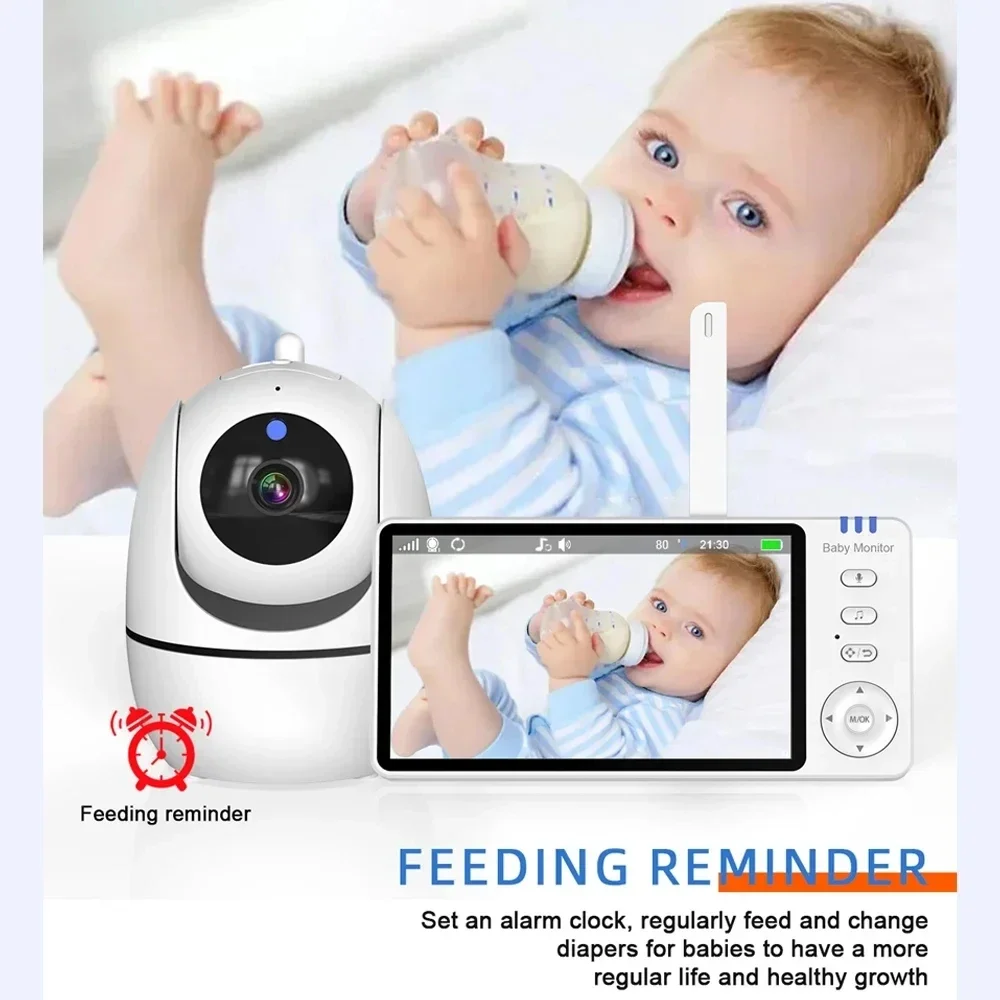 VBABM ABM501 Baby Monitor 5.0  – обзор и цена Audio Detect Music