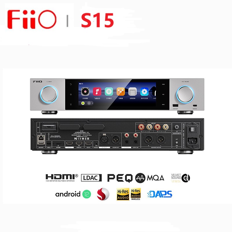 FiiO S15 Desktop Hi-Res Audio  – обзор и цена Audio Music Mp3 Free