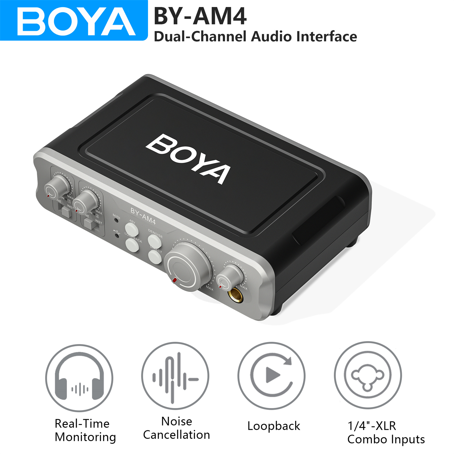 BOYA BY-AM4 Dual-Channel Audio – обзор и цена Audio Music By