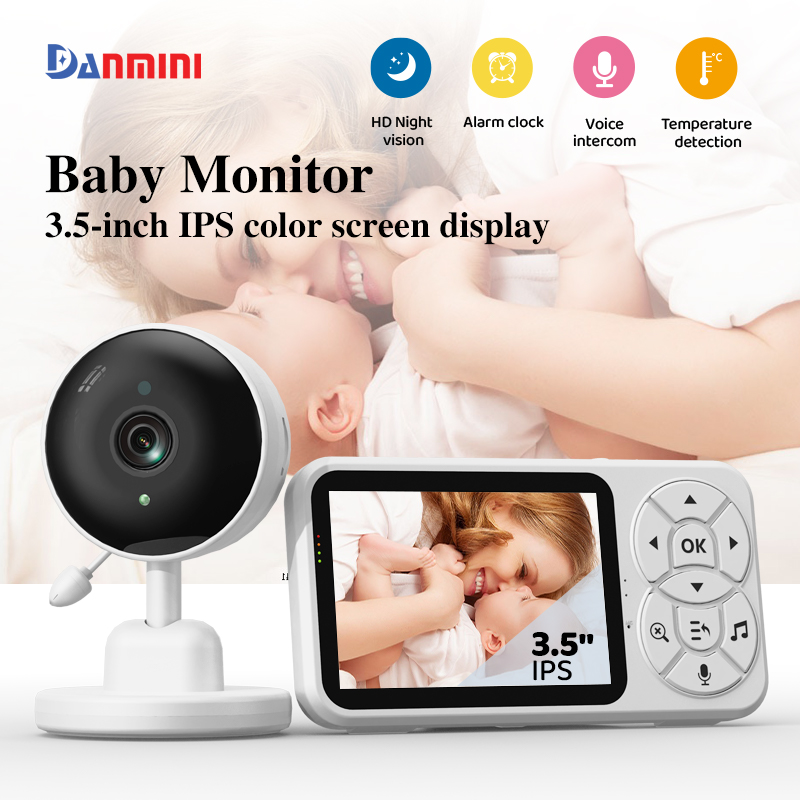 Danmini 3.5-inch Baby Monitor  – обзор и цена Audio Detect Music