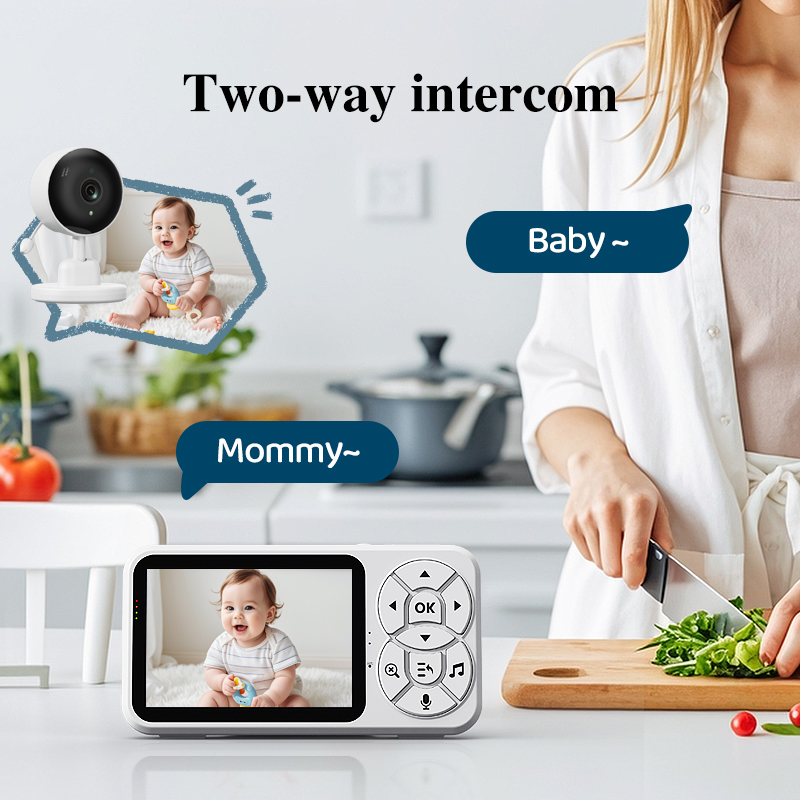 Danmini 3.5-inch Baby Monitor  – обзор и цена Audio Detect Music