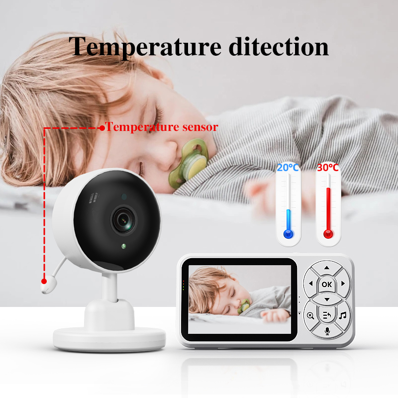 Danmini 3.5-inch Baby Monitor  – обзор и цена Audio Detect Music