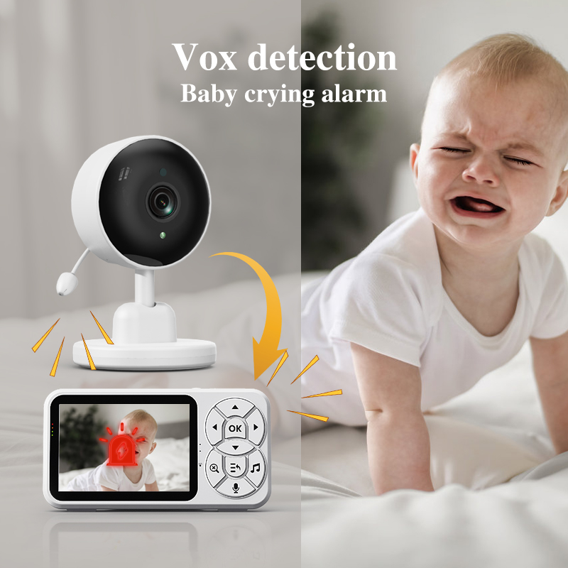 Danmini 3.5-inch Baby Monitor  – обзор и цена Audio Detect Music