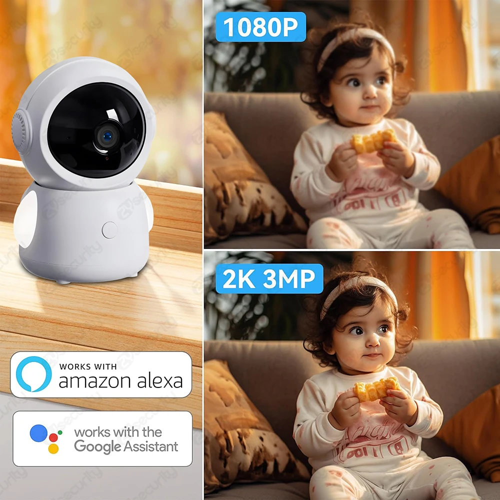2K WiFi Baby Monitor with Scre – обзор и цена Audio Detect Music