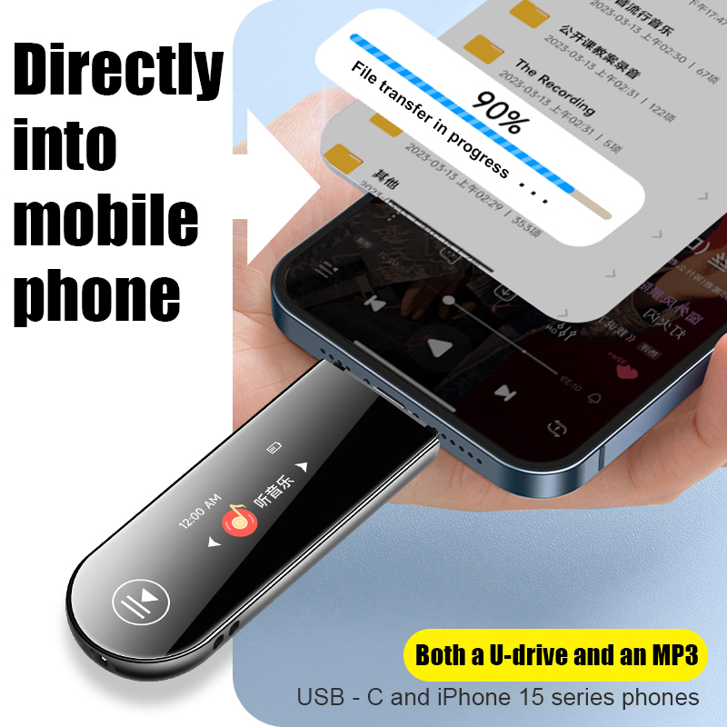 Mini MP3 Player Bluetooth 5.3, – обзор и цена Audio Music Player Pc
