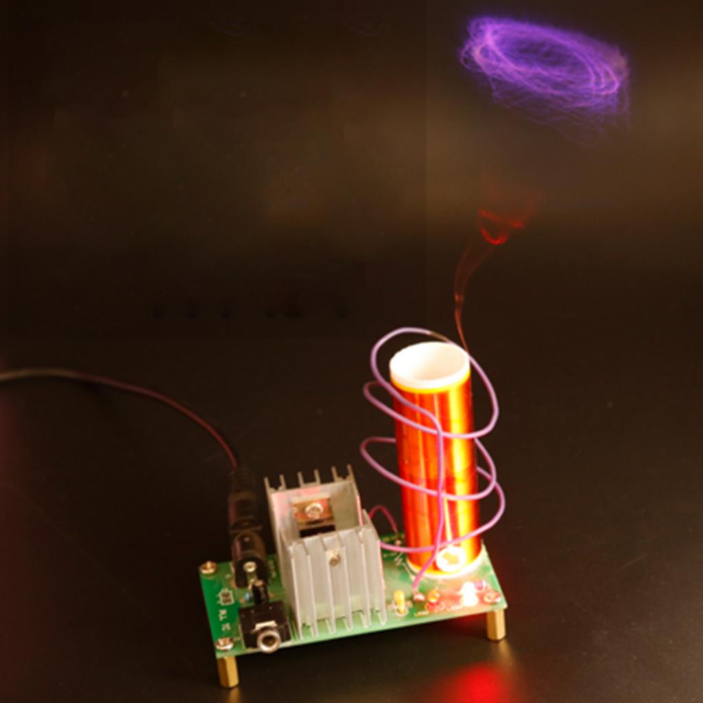 Tesla Coil Plasma Speaker DIY  – обзор и цена Audio To Music Generator