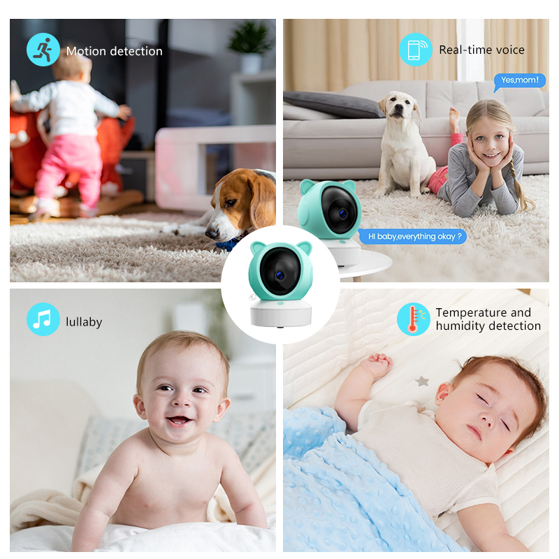 Danmini 1080P Baby Monitor Mob – обзор и цена Audio Detect Music