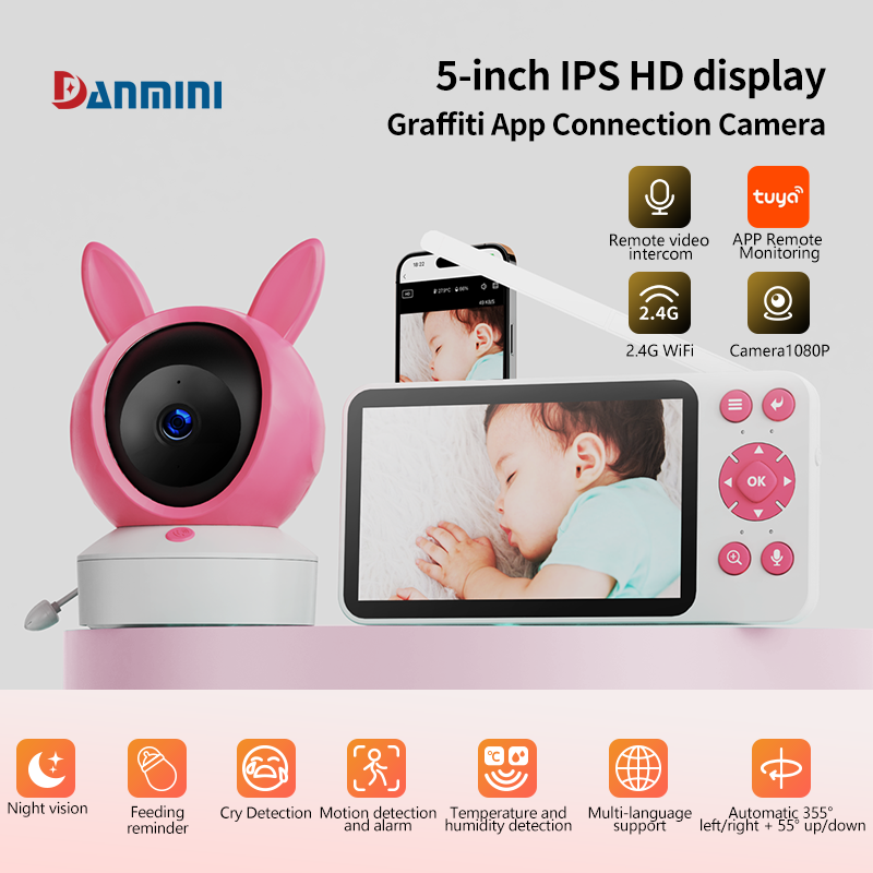Danmini Smart Baby Monitor Tuy – обзор и цена Audio Detect Music