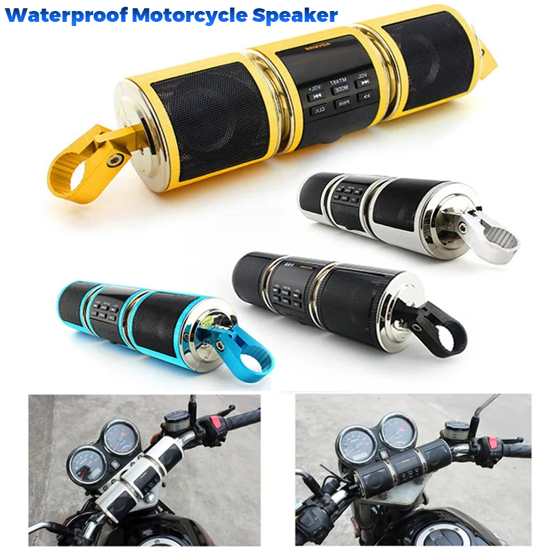 Motorcycle Audio FM Radio AUX  – обзор и цена Audio Music Mp3 Free