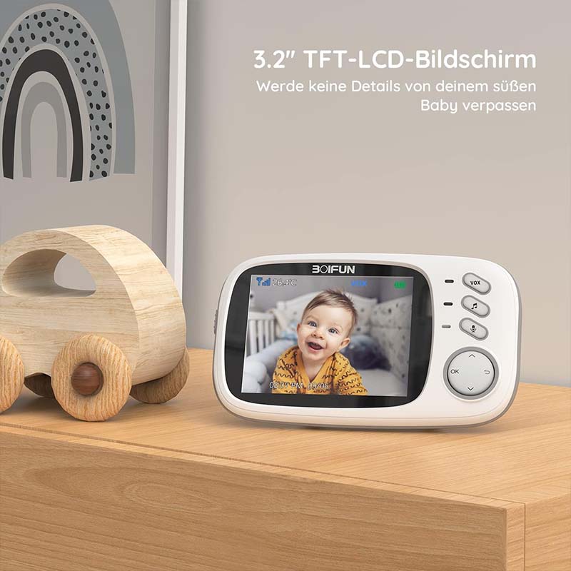 Boifun 3.2 Inch Digital LCD Sc – обзор и цена Audio Detect Music