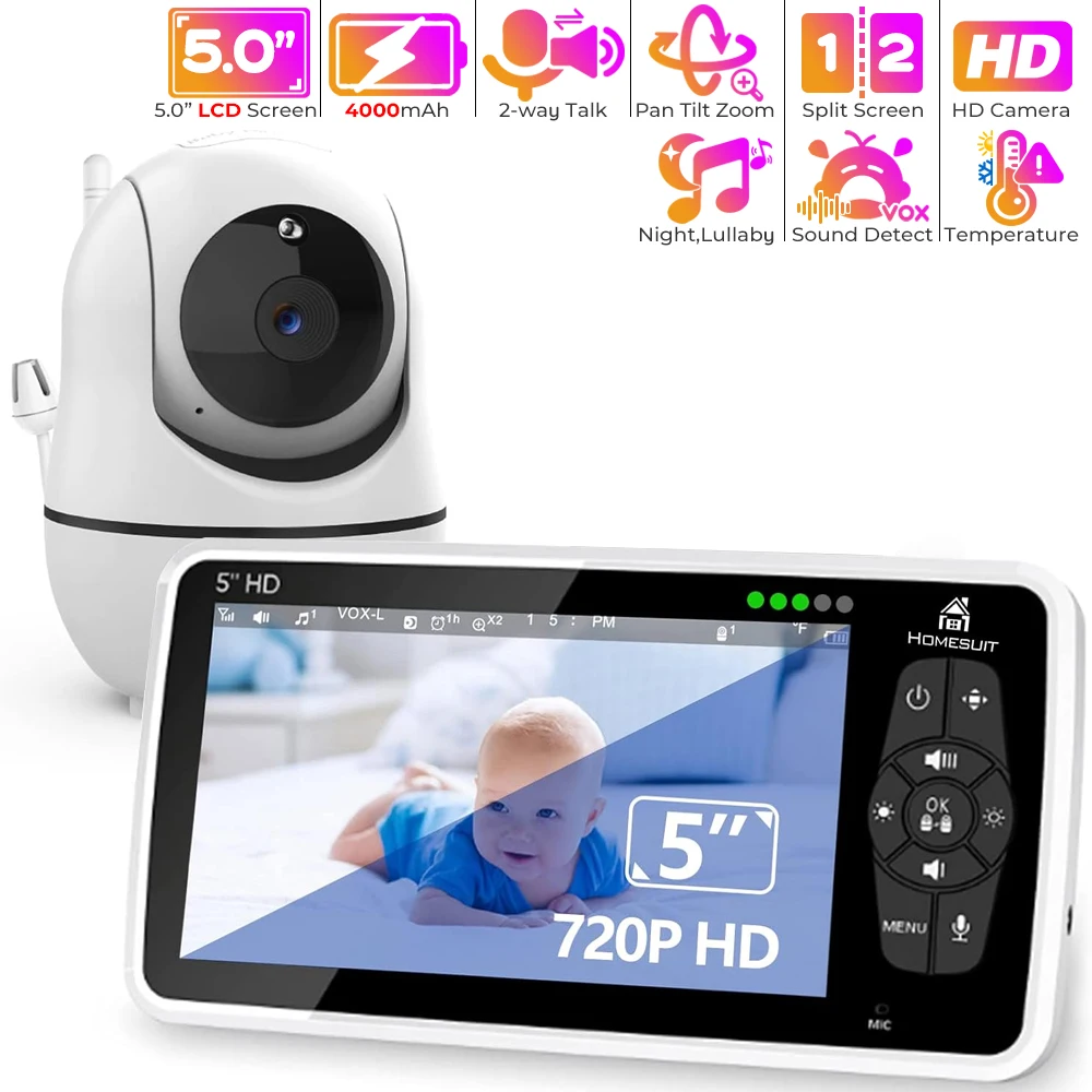 Video Baby Monitor with Digita – обзор и цена Audio Detect Music