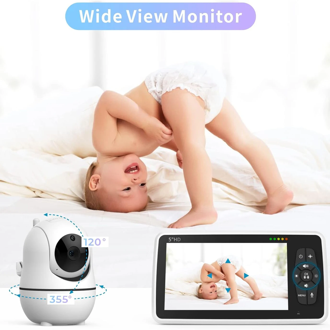 Video Baby Monitor with Digita – обзор и цена Audio Detect Music