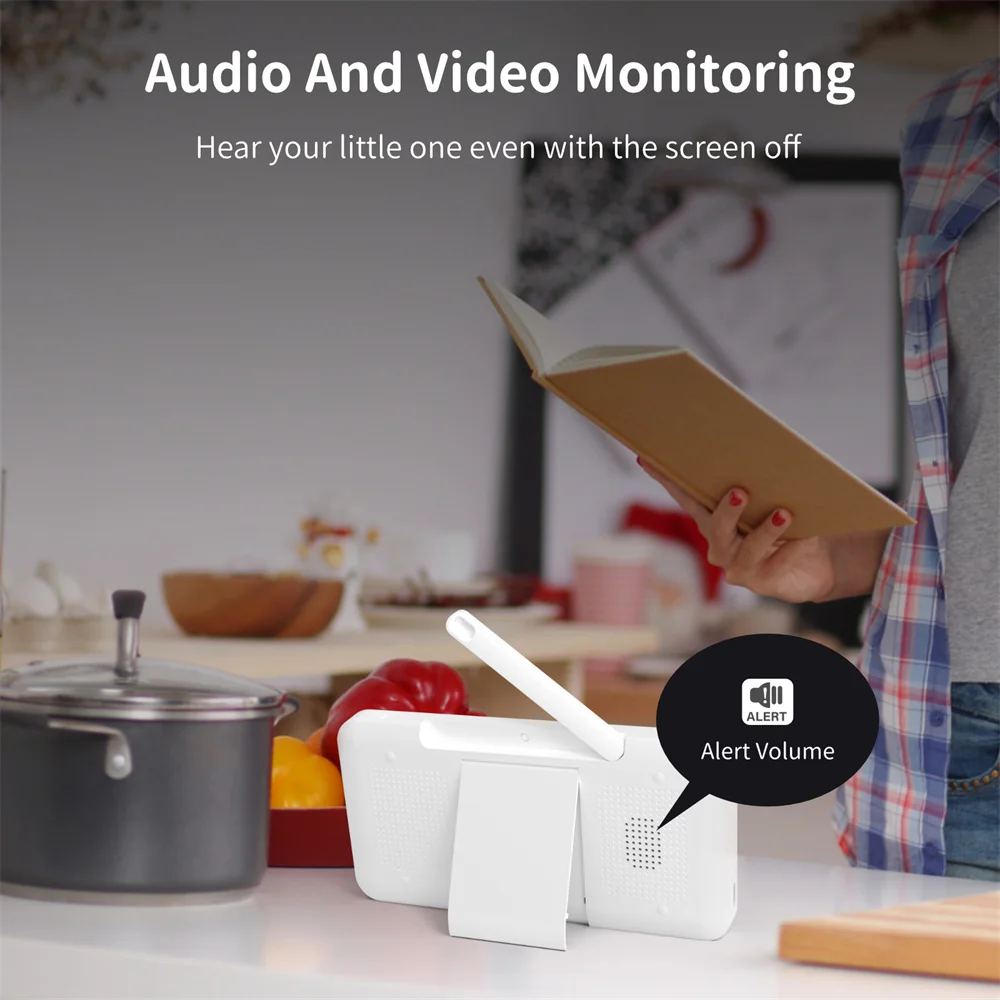 Babystar 5 Inch Wifi Baby Moni – обзор и цена Audio Detect Music
