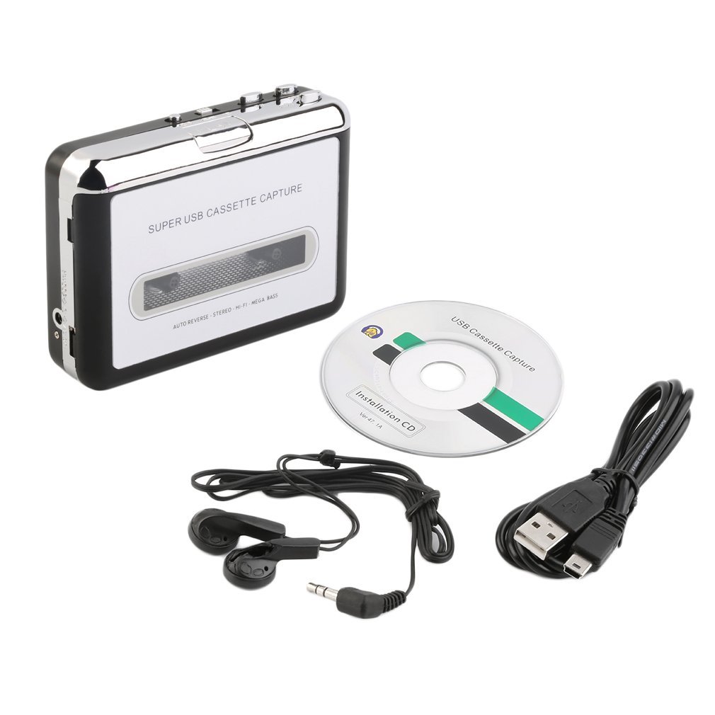 Tape to PC Super USB Cassette  – обзор и цена Audio Music Player Pc