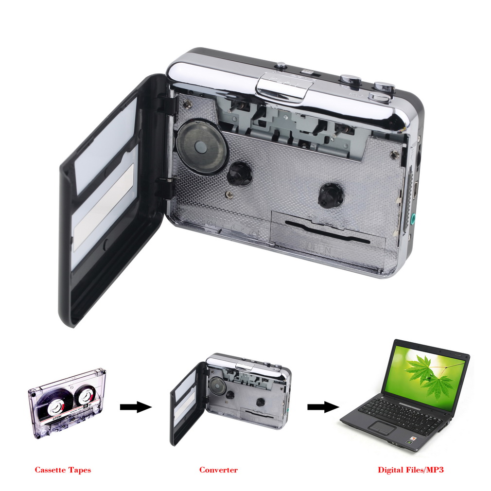 Tape to PC Super USB Cassette  – обзор и цена Audio Music Player Pc