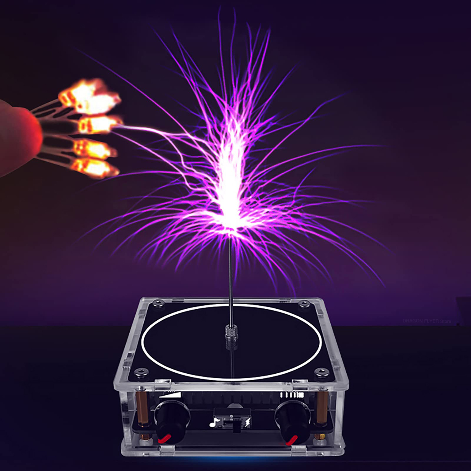Music Tesla Coil Bluetooth/AUX – обзор и цена Audio To Music Generator